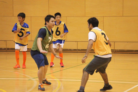 International Exchange through Sports Tag by the Representative from Japan8